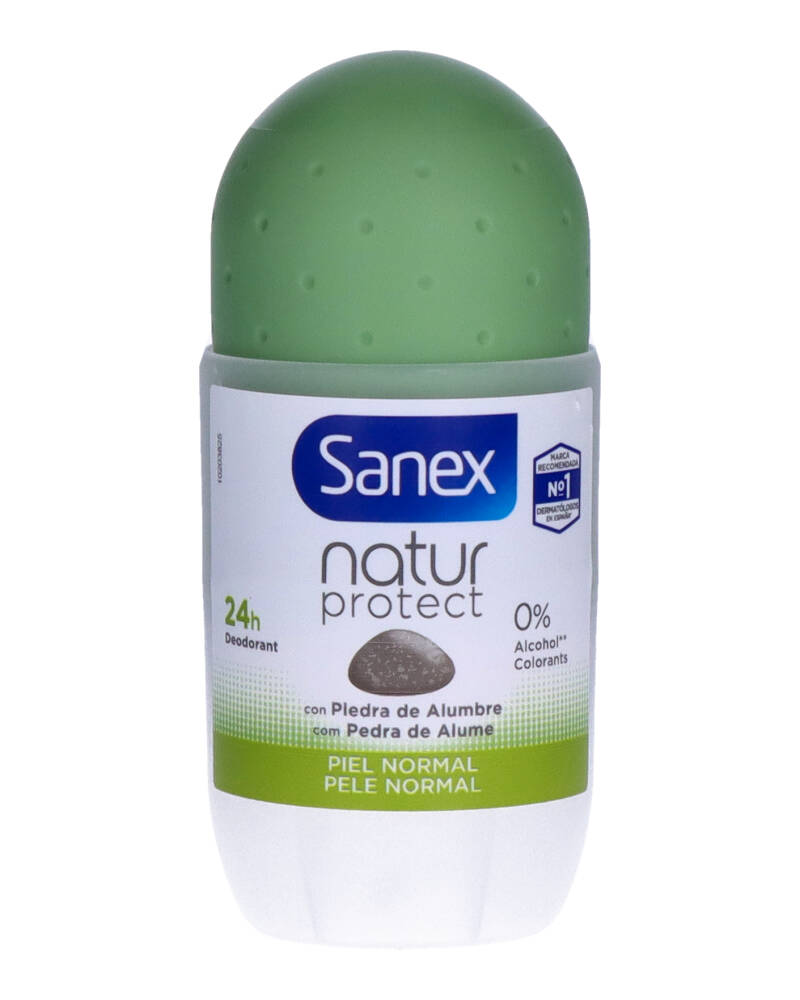 Billede af Sanex Natur Protect 24h 0% - Normal hud (Grøn) 45 ml