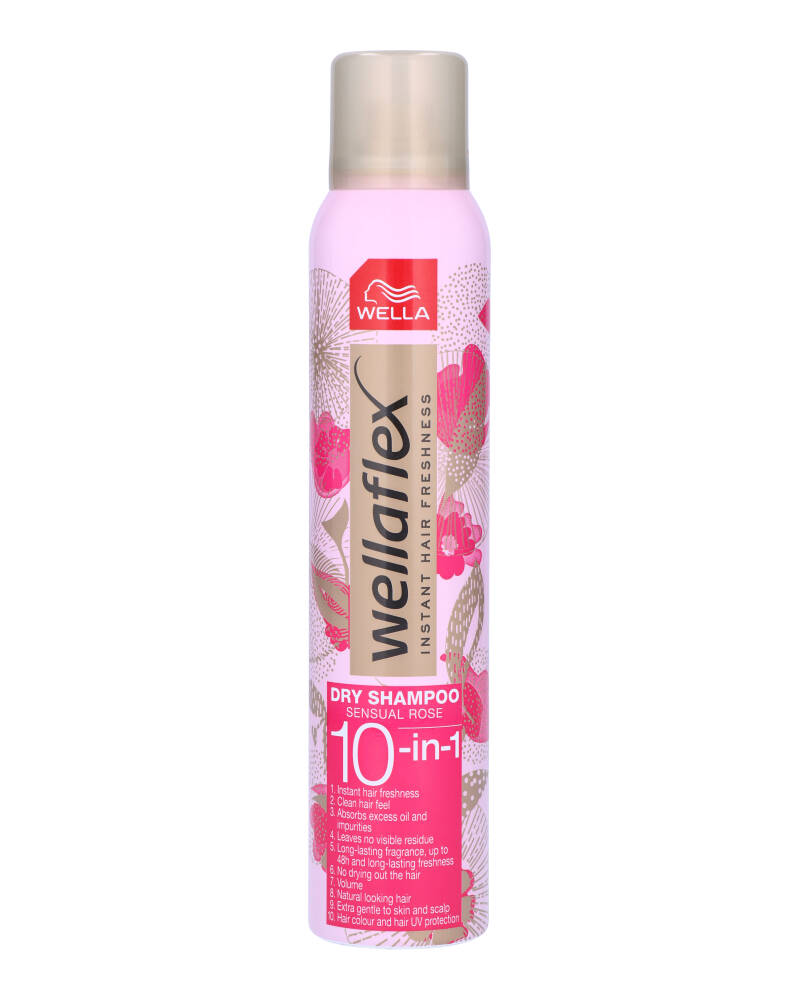 Wella Wellaflex Sensual Rose Dry Shampoo 180 ml billede