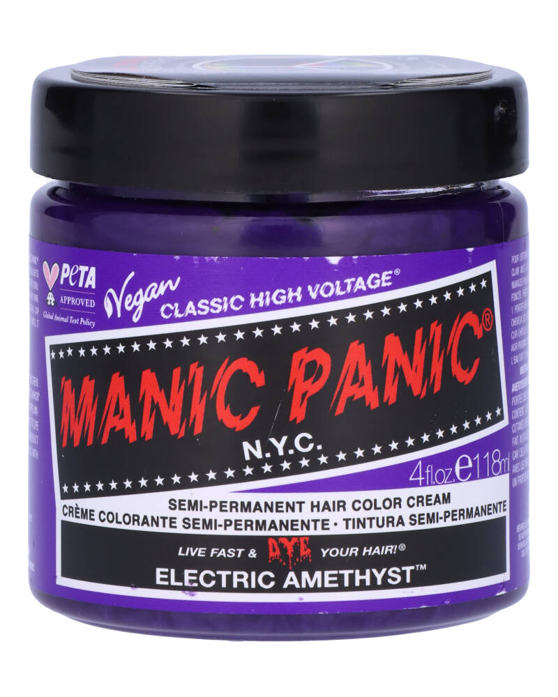 Manic Panic Semi-Permanent Color Cream Electric Amethyst 118 ml