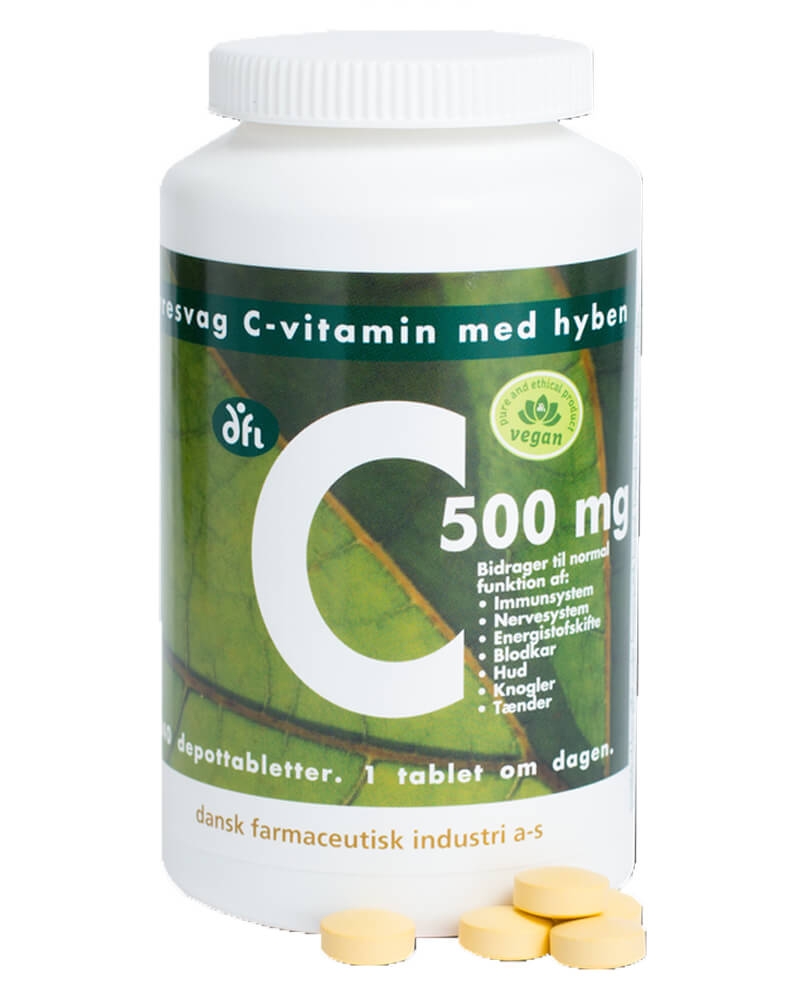 Billede af Berthelsen Naturprodukter - C Vitamin med hyben 500Mg