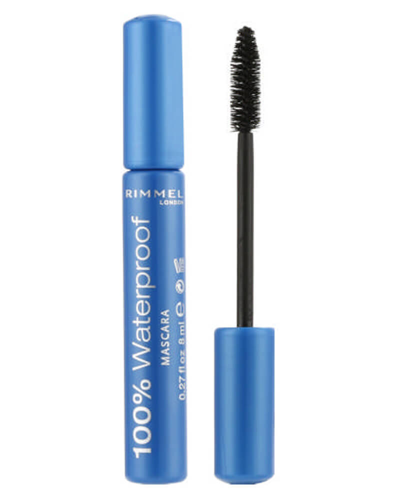 Rimmel 100% Waterproof Mascara 001 Black 8 ml