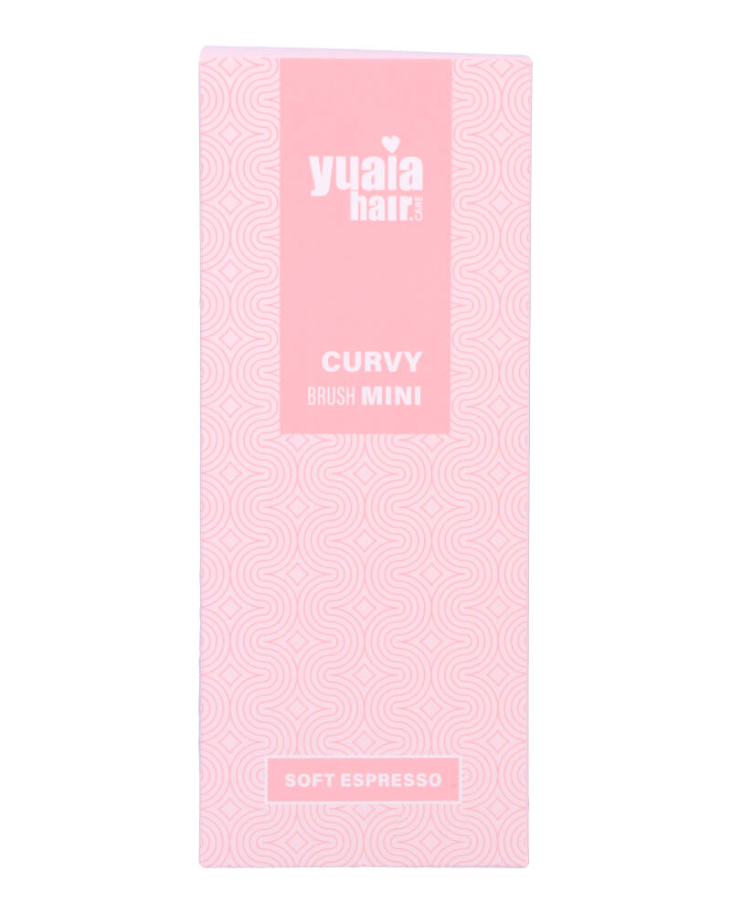 Yuaia Haircare Curvy Brush Mini Soft Espresso billede