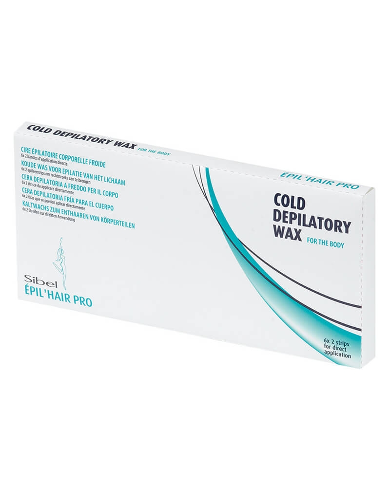 Sibel Cold Depilatory Wax Strips For Body Ref. P000298   6 stk.