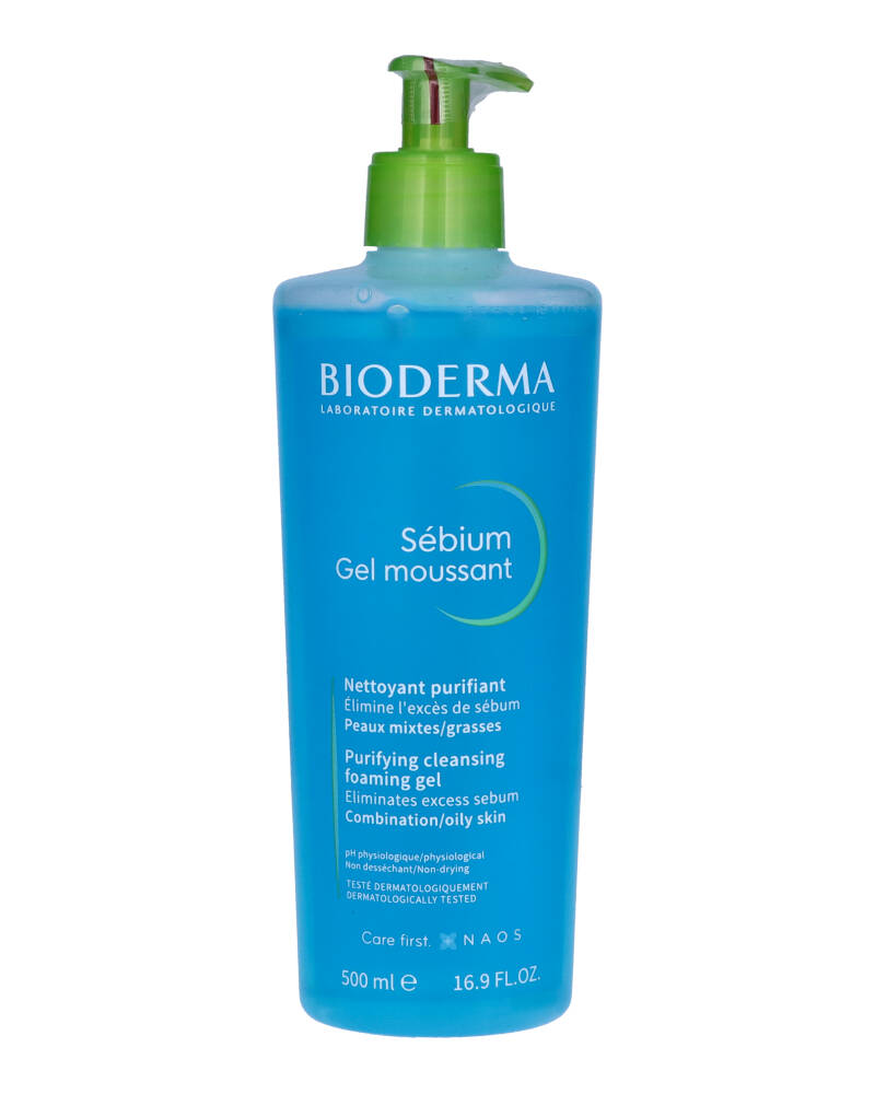 Bioderma Sebium Gel Moussant 500 ml billede