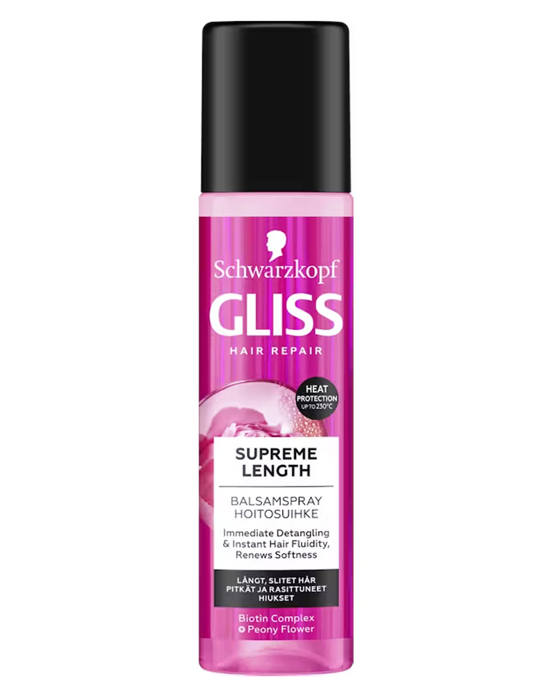 Schwarzkopf Gliss Supreme Length Balsamspray 200 ml billede