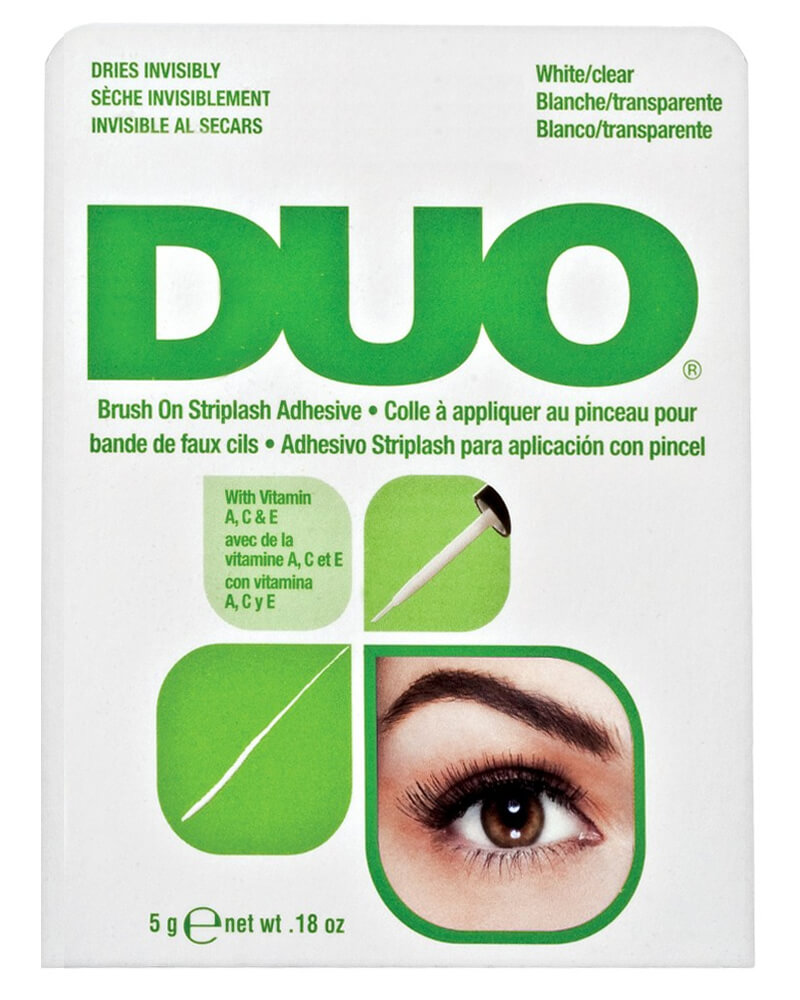 Duo Brush On Striplash Adhesive White/Clear billede