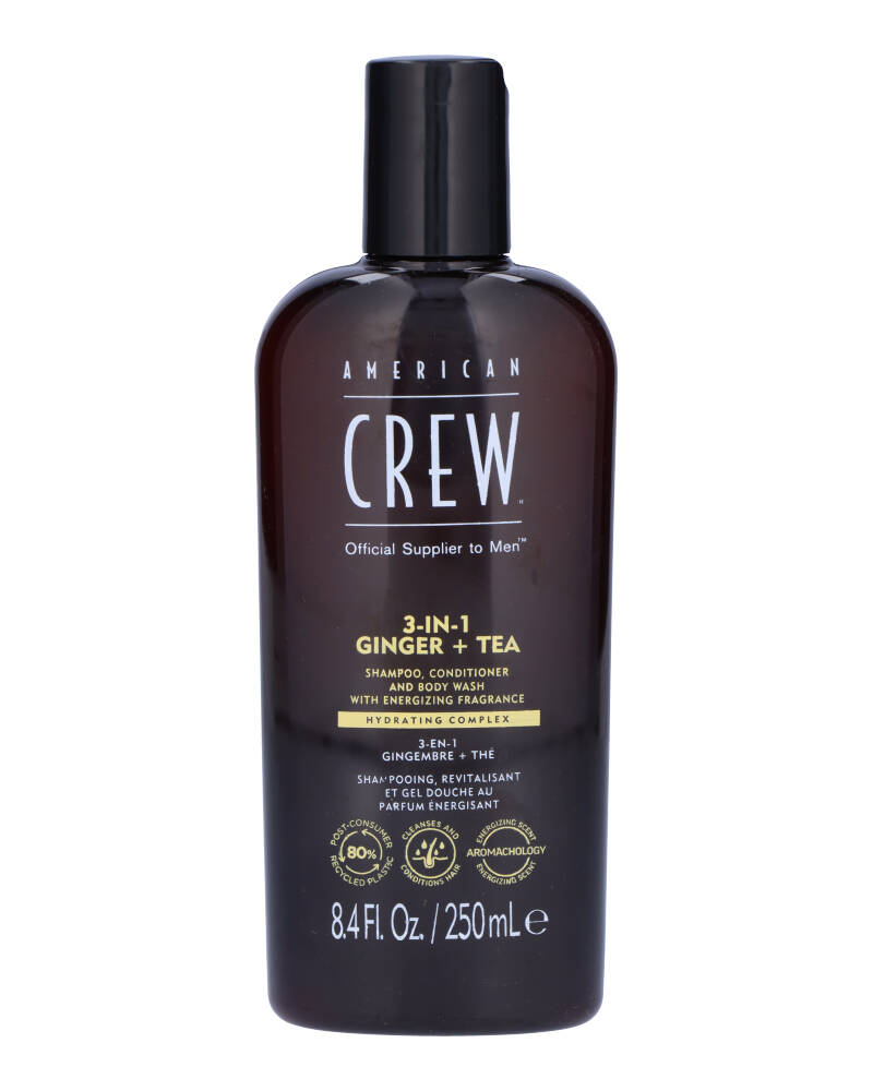 American Crew 3-In-1 Ginger + Tea 250 ml