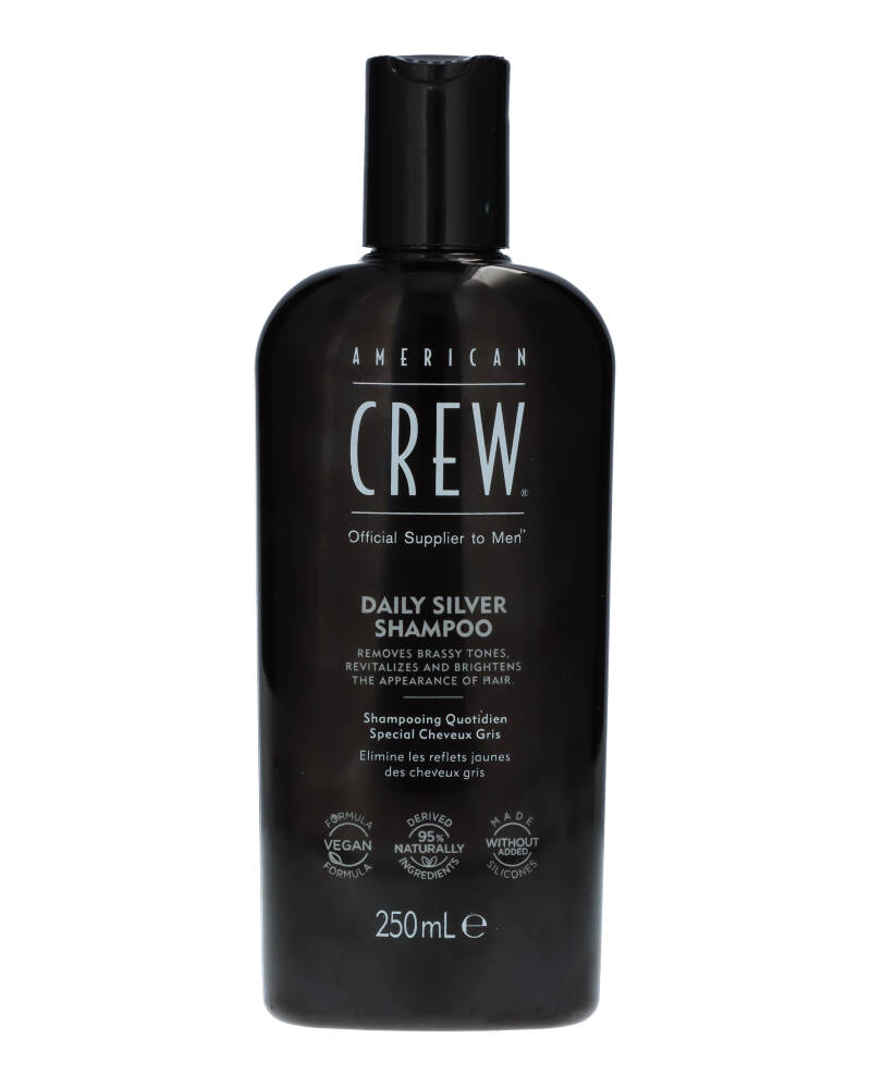 American Crew Daily Silver Shampoo 250 ml billede