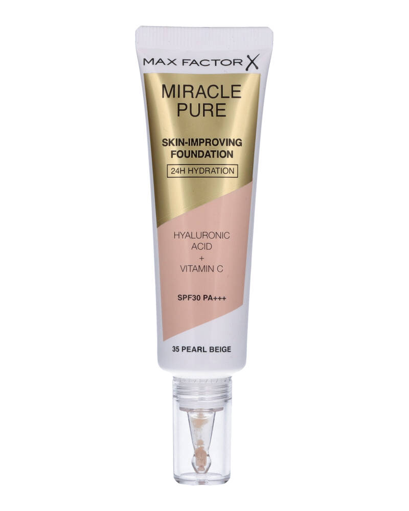 Max Factor Miracle Pure Skin-Improving Foundation - 35 Pearl Beige 30 ml