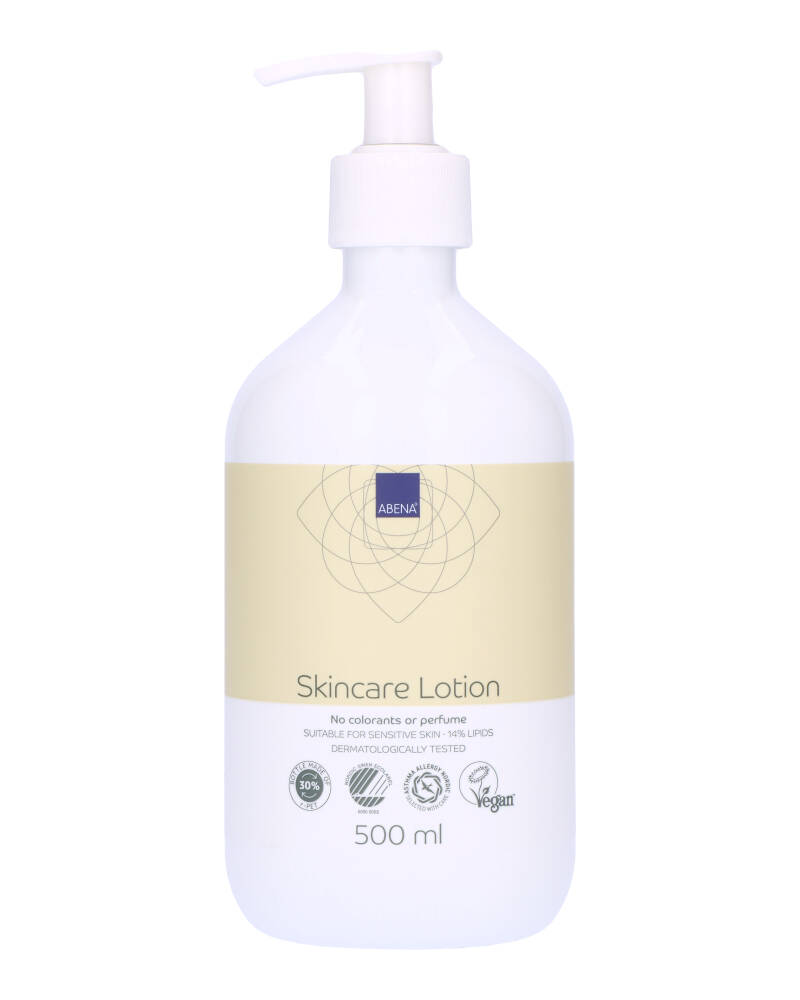 Hudlotion, ABENA, 500 ml, uden farve og parfume, 14% fedt - (6 stk.)