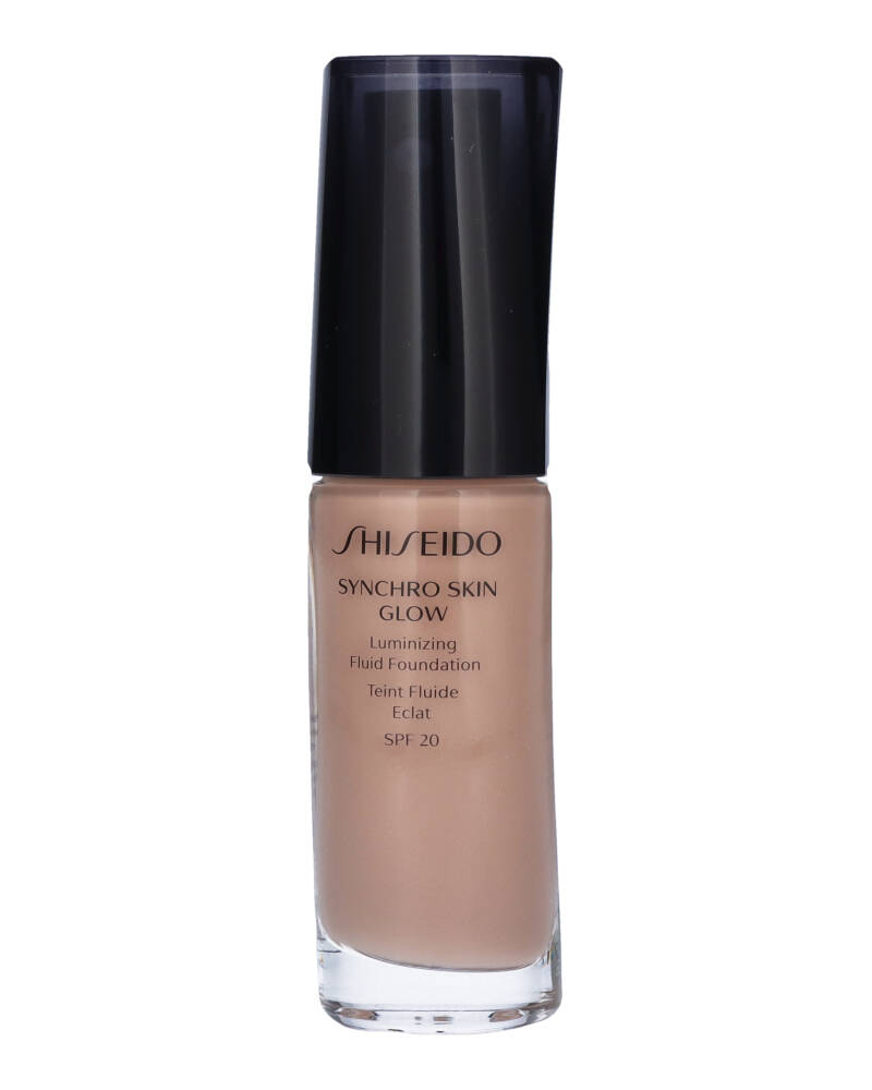 Shiseido Synchro Skin Glow Luminizing Fluid Foundation Rose 3 SPF 20 30 ml