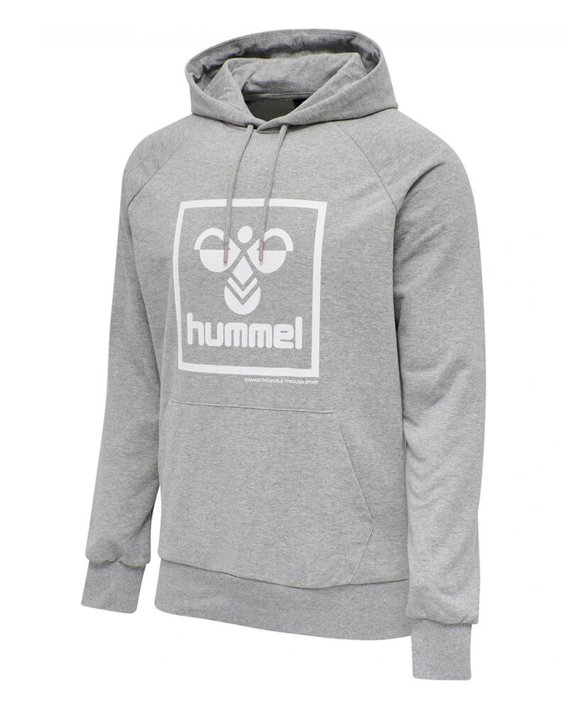 12: Hummel Hmllsam Hoodie Gray Str XL