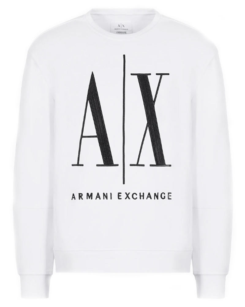 Armani Exchange Man Sweatshirt White S