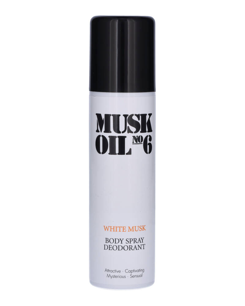 Gosh Musk Oil No 6 White Musk Body Spray Deodorant 150 ml billede