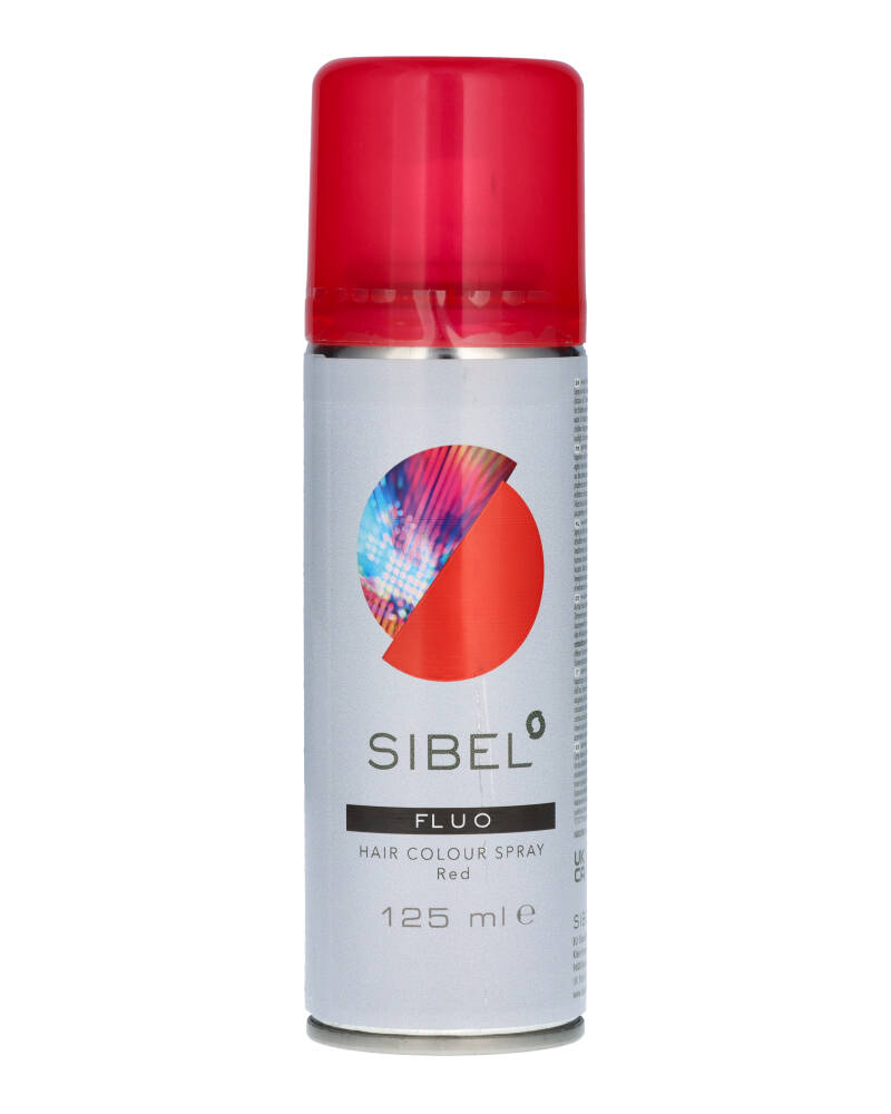 Sibel Fluo Hair Colour Spray Red - Art P001147 125 ml