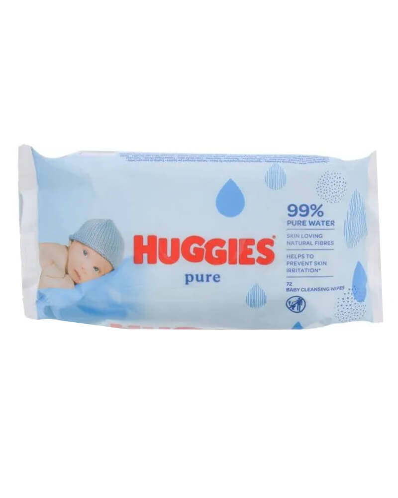 Huggies Pure 99% Cleansing Wipes 72 stk.