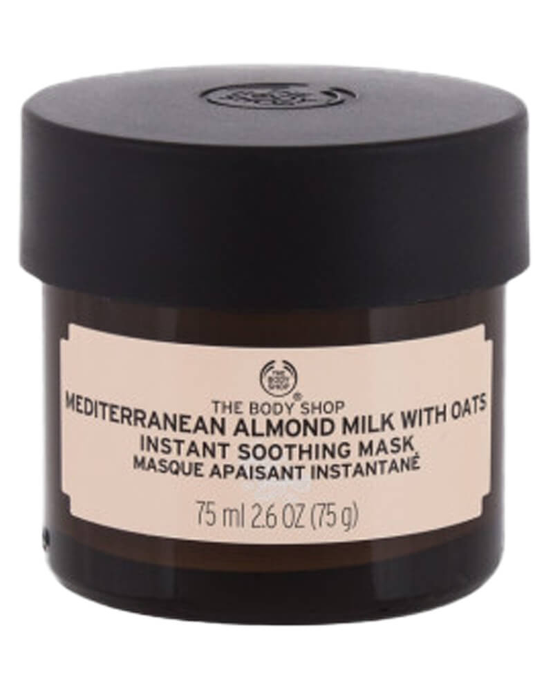 the body shop mediterranean almond milk with oats instant soothing mask 75 ml