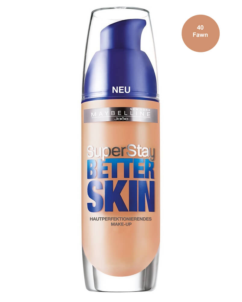 Maybelline SuperStay Better Skin, Flawless Finish Foundation - 040 Fawn 30 ml