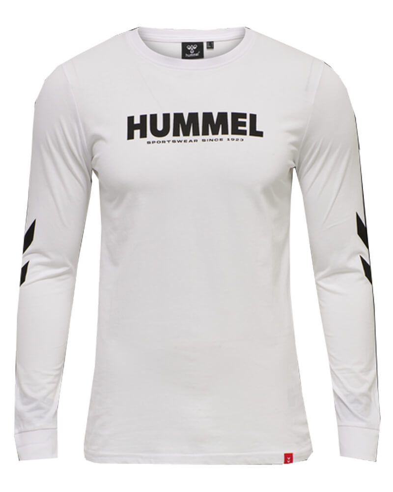 Hummel Hmllegacy L/S T-shirt White Str XXS
