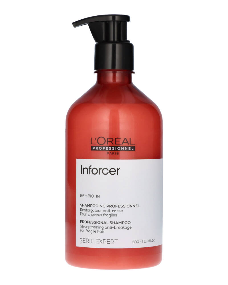 Billede af Loreal Inforcer B6 + Biotin Shampoo 500 ml