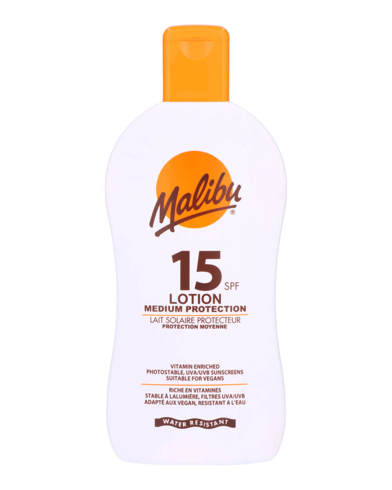 Malibu Sun Lotion SPF 15 (F) 400 ml billede