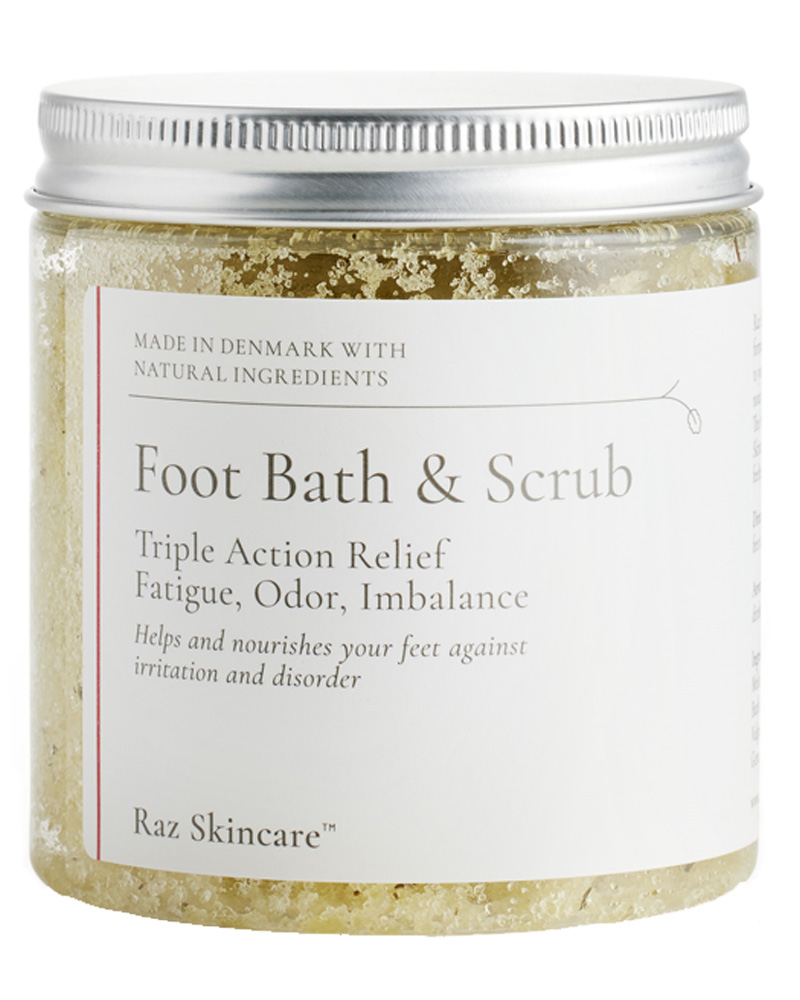 Raz Skincare Foot Bath & Scrub 200 g billede