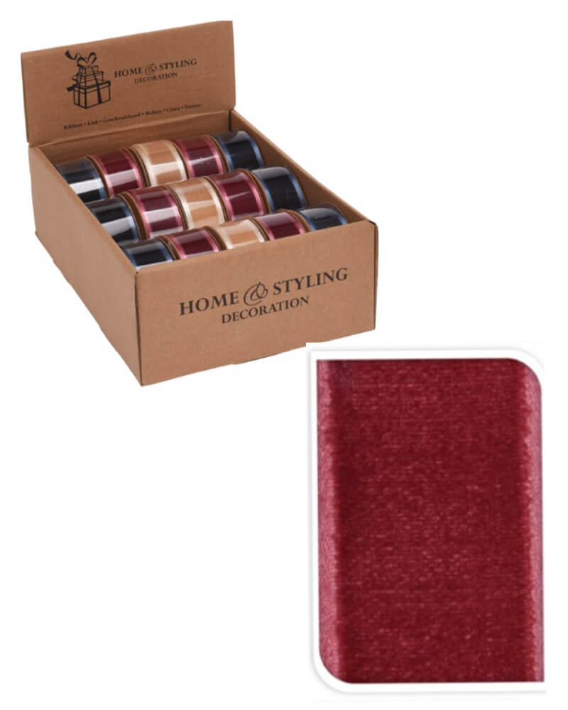 Excellent Houseware Rød Velour Bånd billede