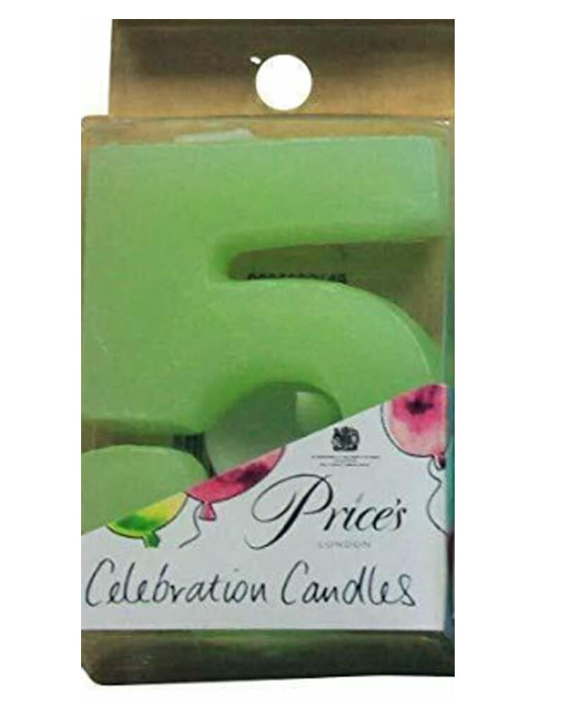 Billede af Price's Celebration Candles Number 5