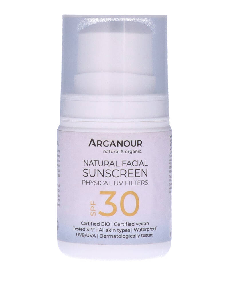 Arganour Natural & Organic Facial Sunscreen SPF 30