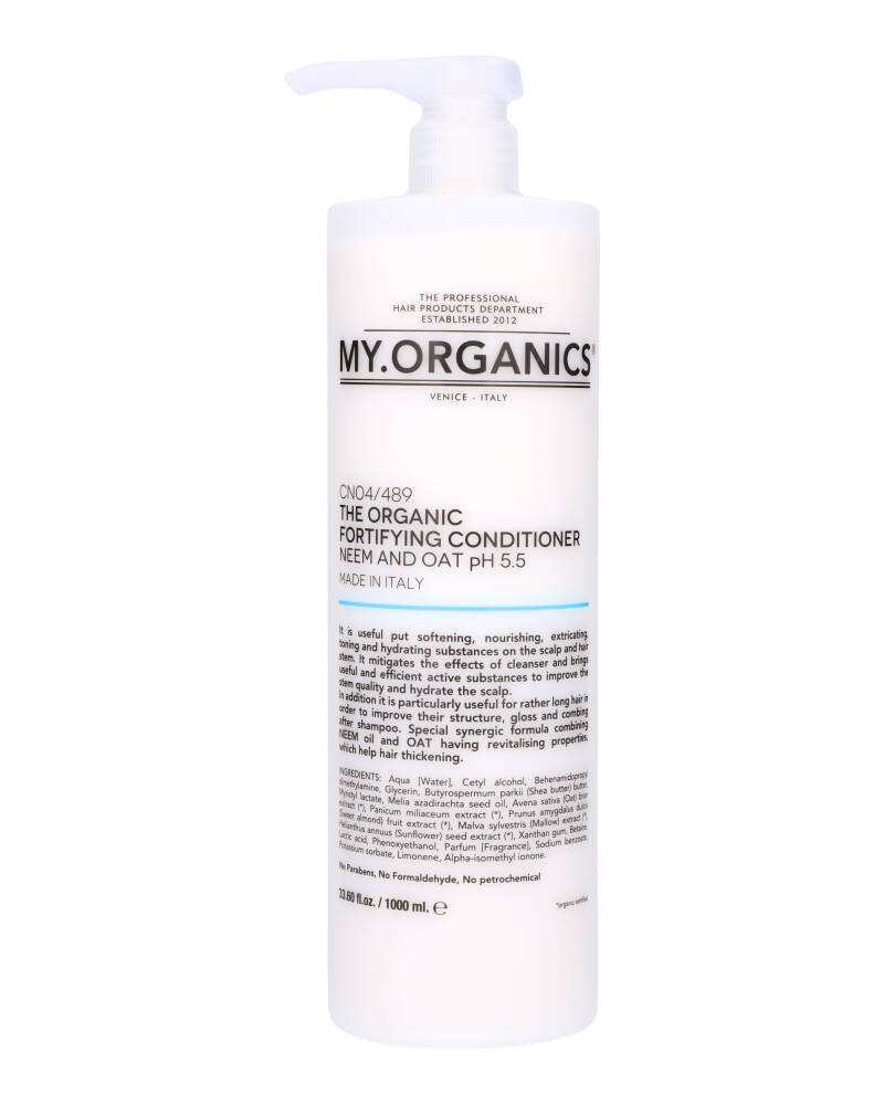 My.Organics The Organic Fortifying Conditioner Neem And Oat 1000 ml