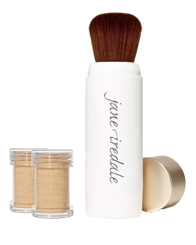 Jane Iredale - Amazing Base SPF 20 Refillable Brush - Warm Sienna 5 g