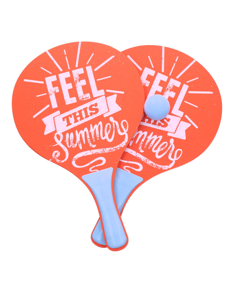 Excellent Houseware Strandtennis Orange