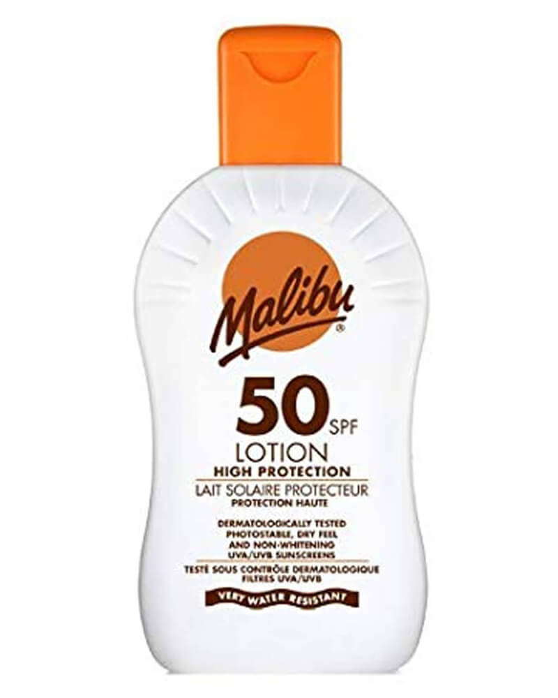 Malibu Sun Lotion SPF 50 Water Resistant 100 ml billede
