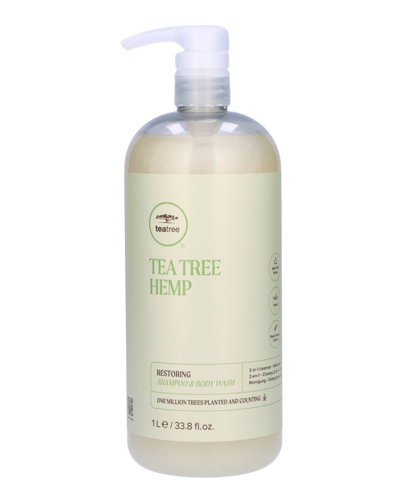 Paul Mitchell Tea Tree Hemp Restoring Shampoo & Body Wash 1000 ml