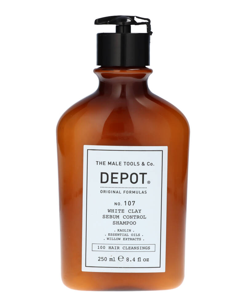 Depot No. 107 White Clay Sebum Control Shampoo 250 ml billede