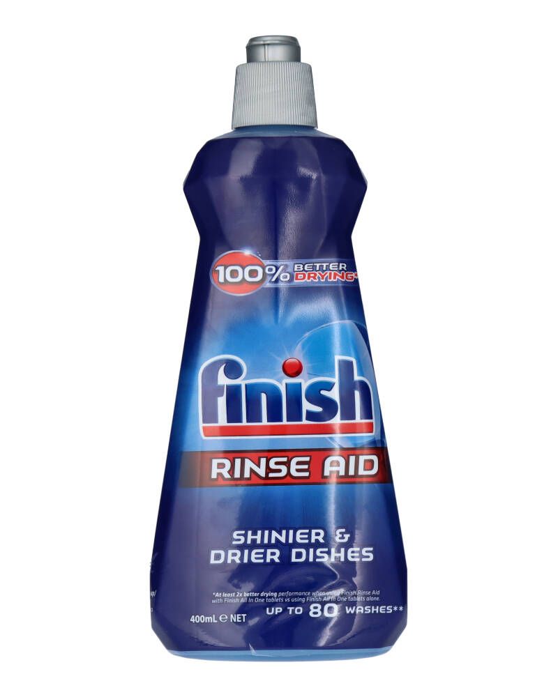 Finish Rinse Aid Shinier & Drier Dishes Afspændingsmiddel 400 ml