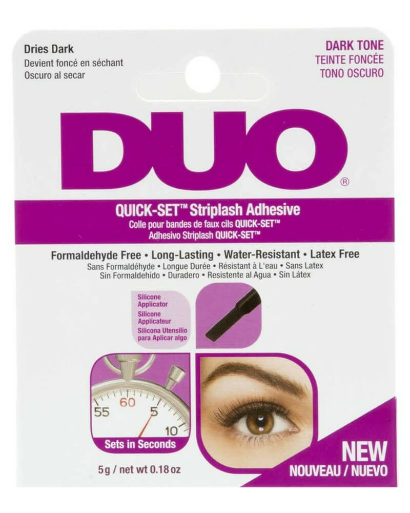 Duo Quick-Set Striplash Adhesive Dark Tone 5 g billede