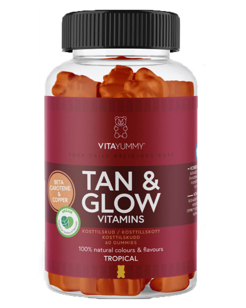 VitaYummy Tan & Glow Vitamins Tropical   60 stk.