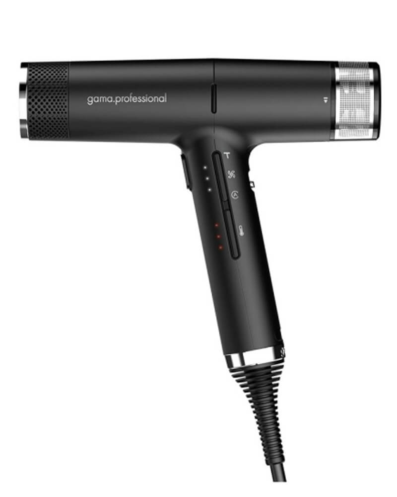 Gama Professional IQ 2 Perfetto Hairdryer Black (Stop Beauty Waste) billede