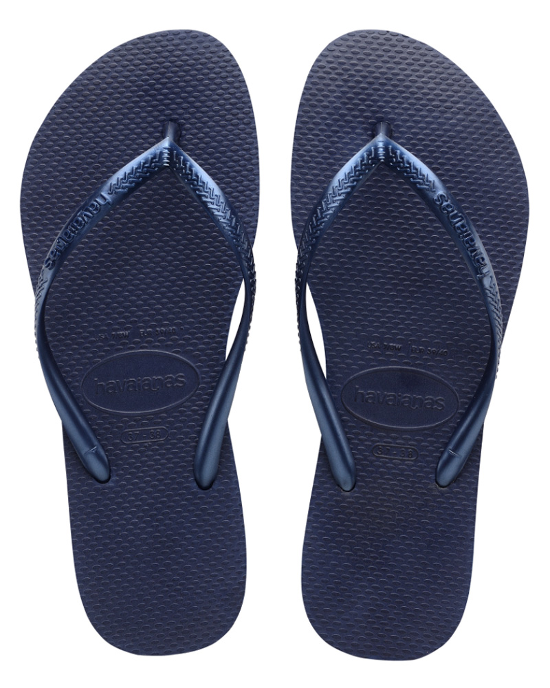 Havaianas Slim - Navy Blå - Str. 39/40 EU billede