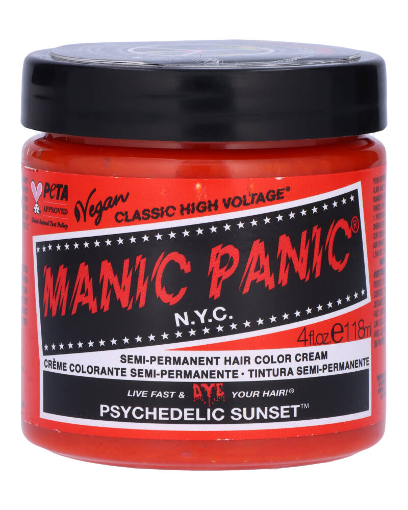 Manic Panic Semi-Permanent Color Cream Psychedelic Sunset 118 ml billede