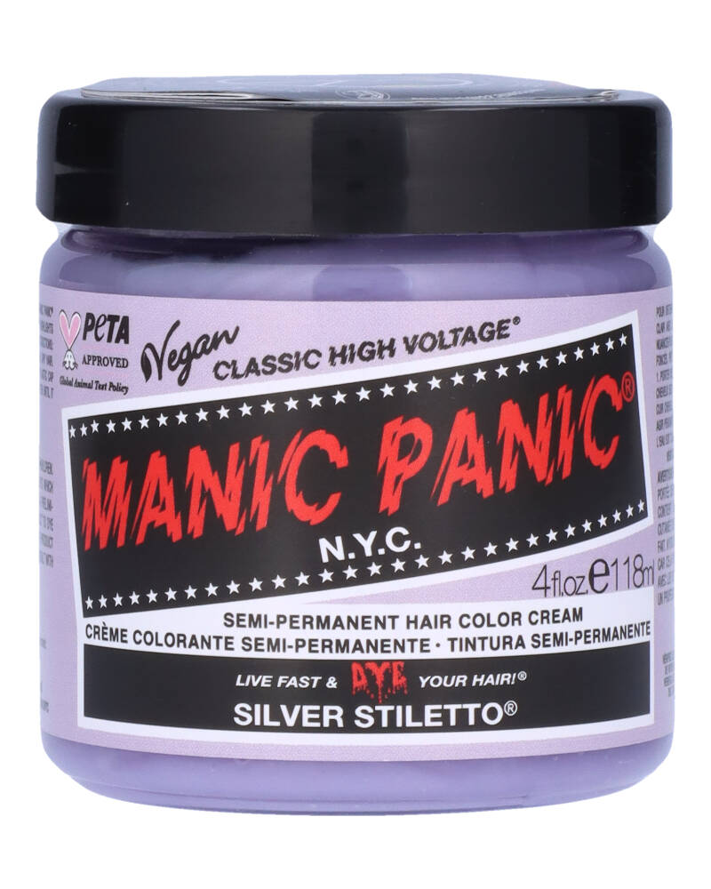 Manic Panic Semi-Permanent Color Cream Silver Stiletto 118 ml