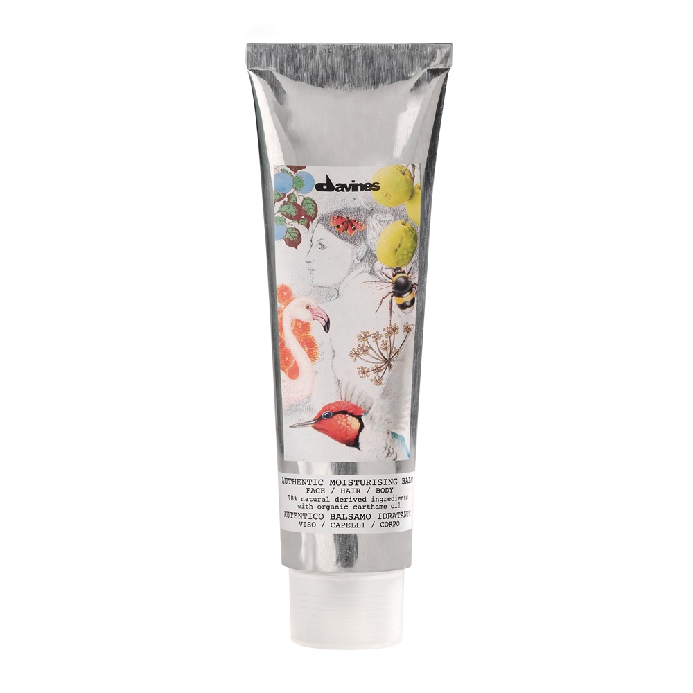 Davines Authentic Moisturising Balm face-hair-body Oil 150 ml billede