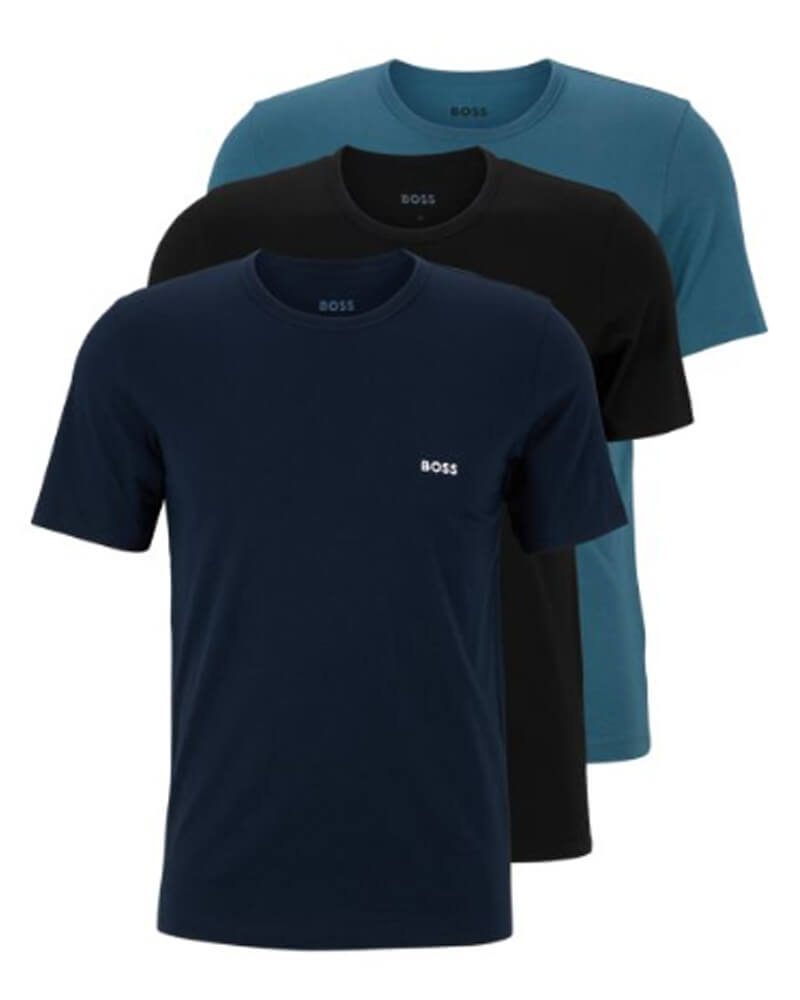 Boss Hugo Boss 3-pack T-Shirt Multi - Size M   3 stk.
