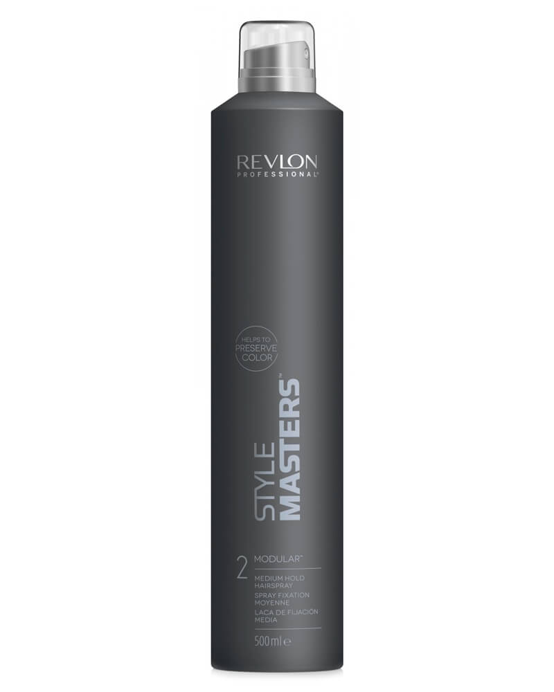 Revlon Style Masters Modular Medium Hold Hairspray (Stop Beauty Waste) (Dobbelt Pakke) 500 ml 2 stk.