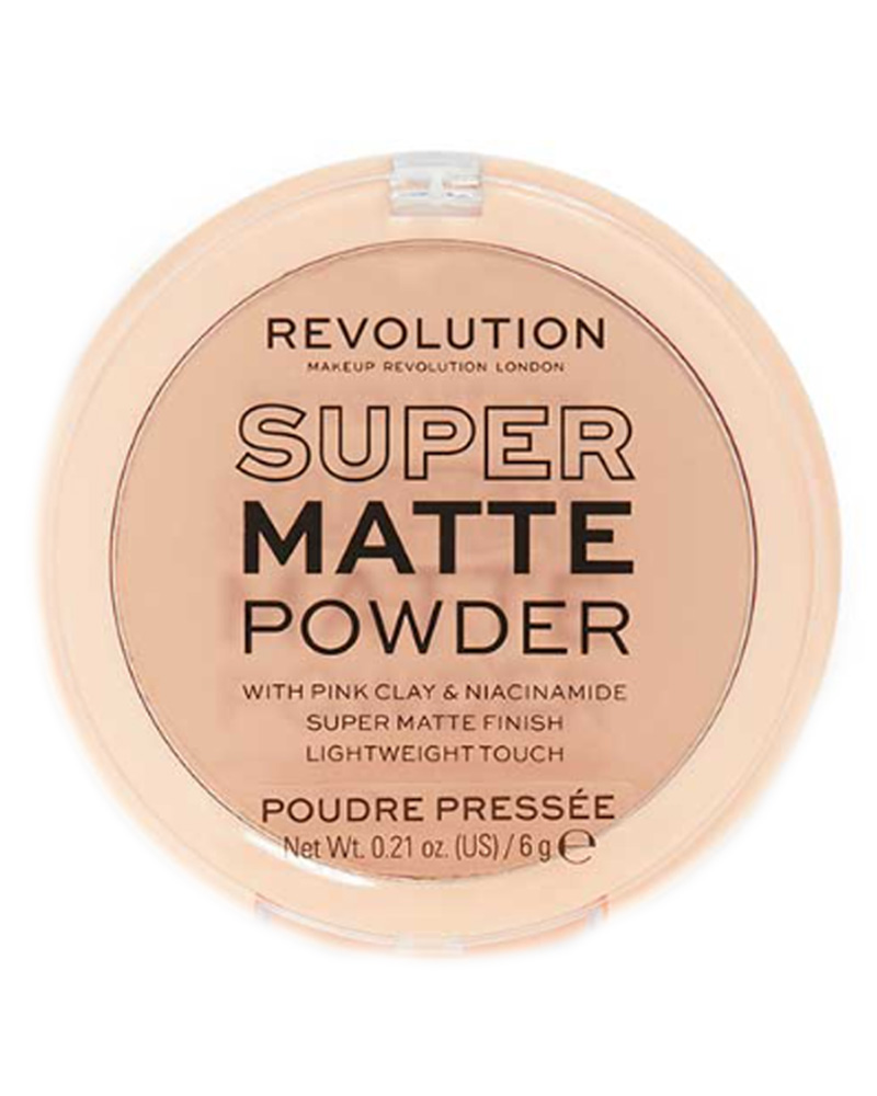 Makeup Revolution Super Matte Powder - Vanilla 6 g billede