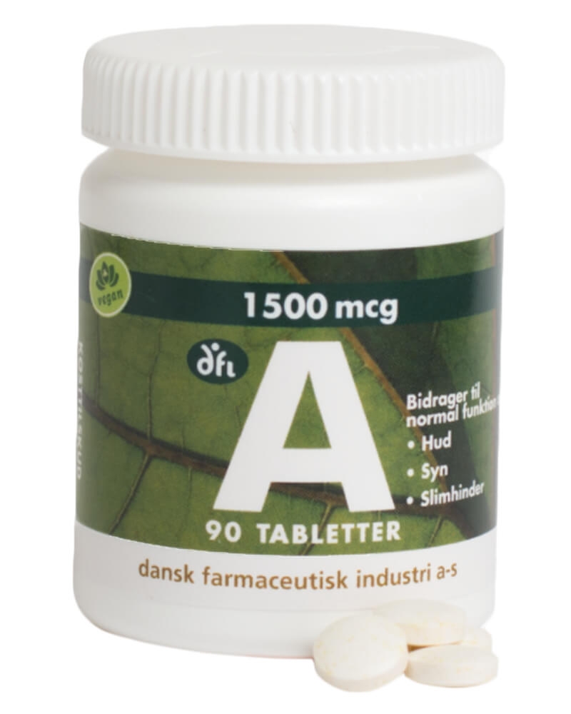 Berthelsen Naturprodukter - A 1500mcg   90 stk. billede