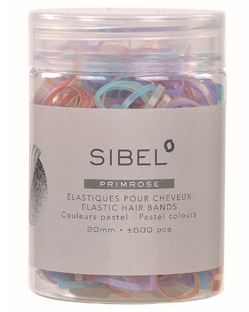 Sibel Primrose Elastic Hair Bands 20mm - Pastel Colours   500 stk.