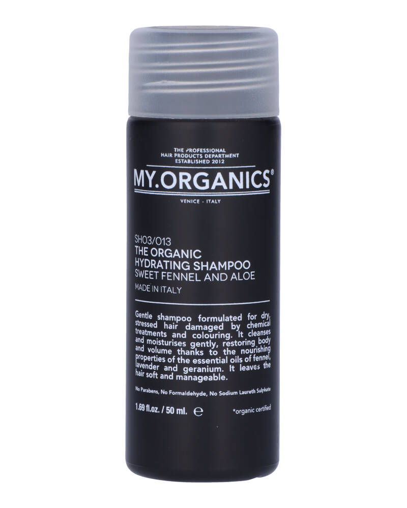 My.Organics The Organic Hydrating shampoo Sweet Fennel And Aloe (U) 50 ml