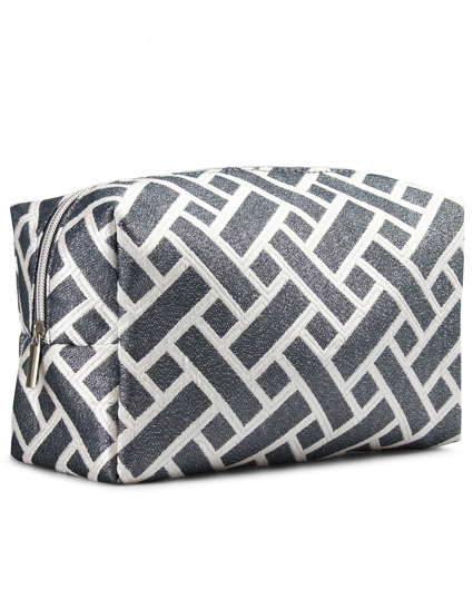 Studio Toilettaske - Silver (stor)